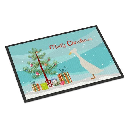 Carolines Treasures Bali Duck Christmas Indoor or Outdoor Mat - 18 x 27 in. BB9226MAT